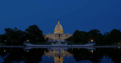 washington dc evening